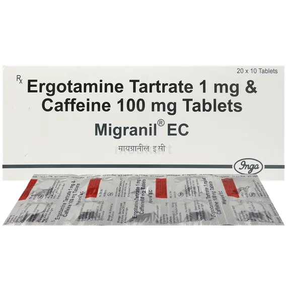 migranil ec tablet 10's